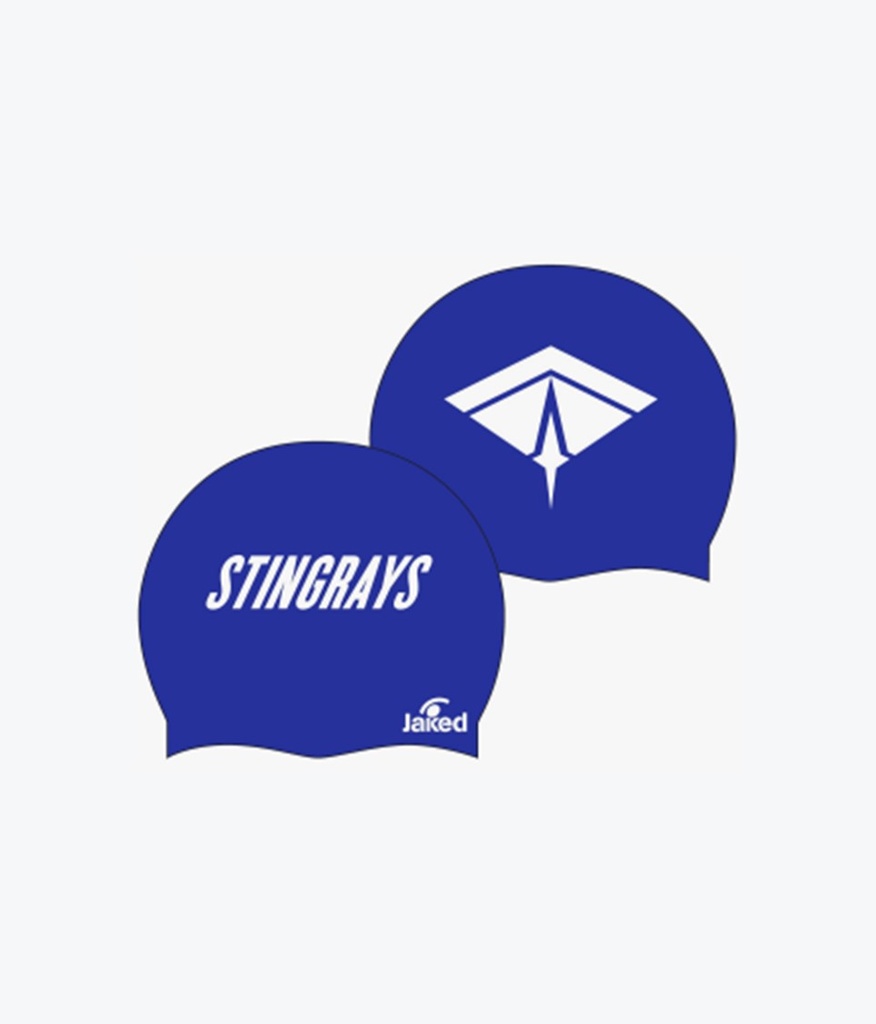 Stingrays Swimming Cap - Royal Blue 2.0